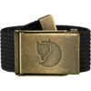 Canvas riem met messing gesp Canvas riem met messing gesp