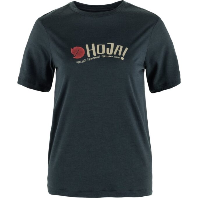 Hoja wollen T-shirt W Hoja wollen T-shirt W