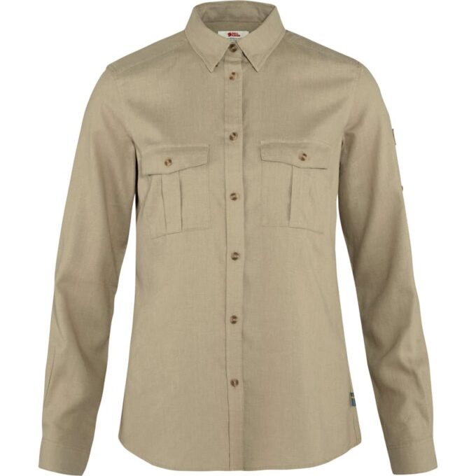 Ovik Travel Shirt Ls W Ovik Travel Shirt Ls W