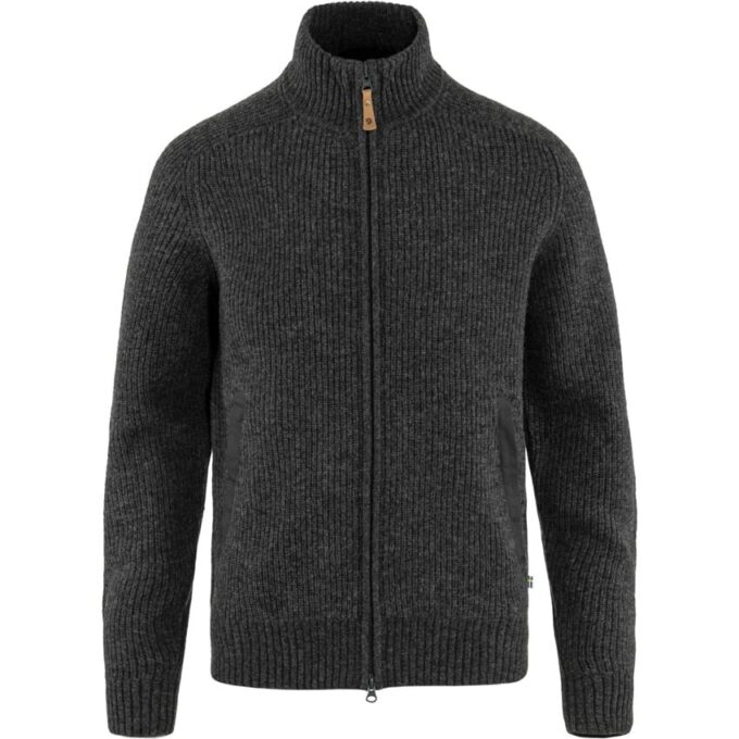 Ovik Zip Cardigan Gebreid M Ovik Zip Cardigan Gebreid M