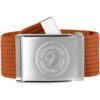 Riem met logo uit 1960 Riem met logo uit 1960