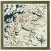 Swedish Classic Map-sjaal Swedish Classic Map-sjaal
